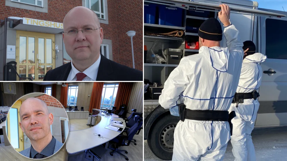 Advokaterna Erik von Ahn (övre bilden) och Urban Rönnblom har utsetts till de två mordanhållna männens försvarare. Advokaterna är mycket sparsamma med kommentarer när Norran på onsdagseftermiddagen bad om kommentarer.