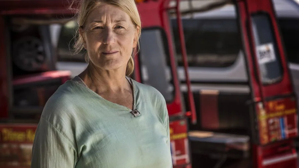 Magnifik. Lotta Tejle blev välförtjänt Emmy-nominerad 2012 för sin roll Majlis i ”30 grader i februari”.
.