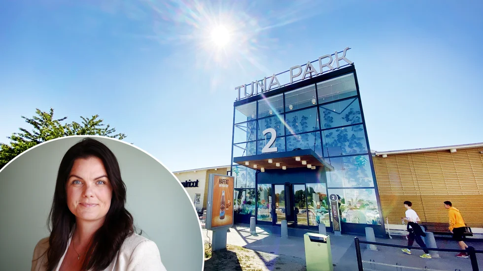 "Vår roll som fastighetsägare är att se över vilka investeringar vi behöver göra samtidigt som vi utbildar och informerar vår driftpersonal och hyresgäster om hur deras rutiner kan minska vår energianvändning", säger Veronica Gustafsson, centrumchef på Tuna park, angående att de ska energieffektivisera gallerian.