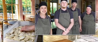 Flydde krigets Ukraina – nu knådar de dumplings i Klinte
