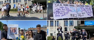 Så var studenten – utspring och flak fyllda med glada studenter