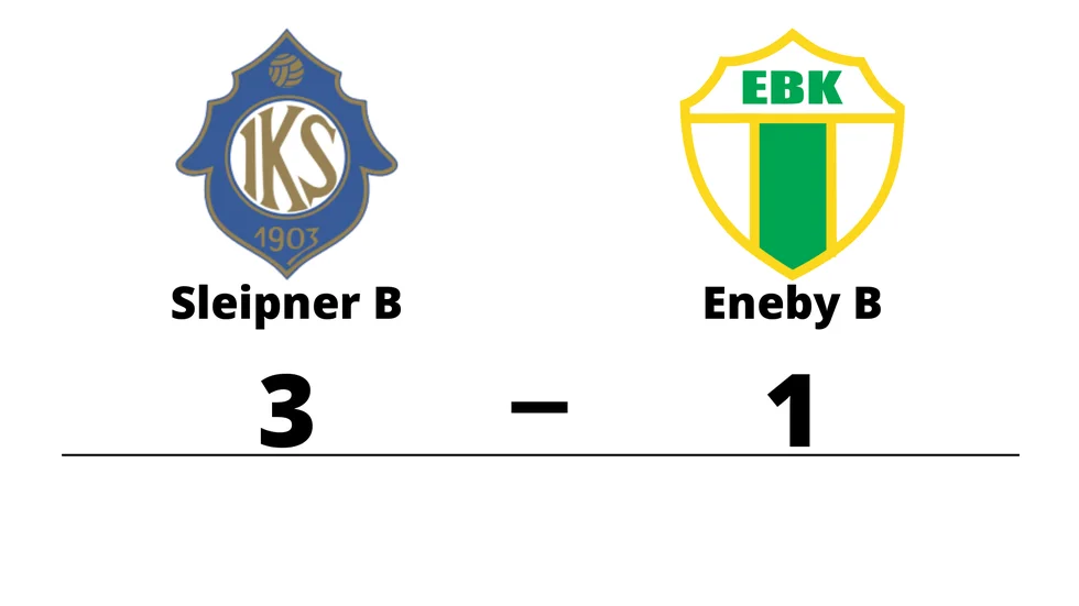 IK Sleipner B vann mot Eneby BK B