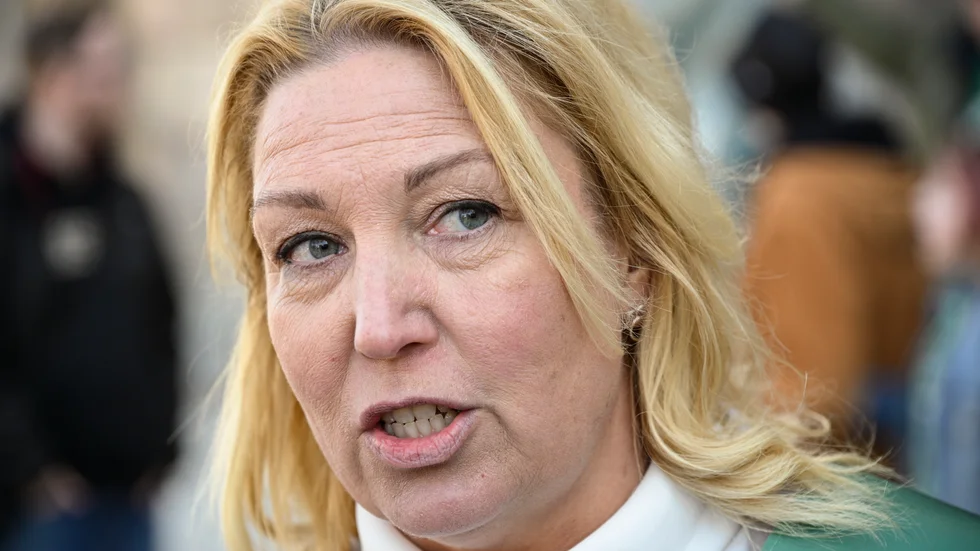 Förbundsordföranden för Sveriges lärare, Johanna Jaara Åstrand, är kritisk till skolsystemet. Arkivbild.