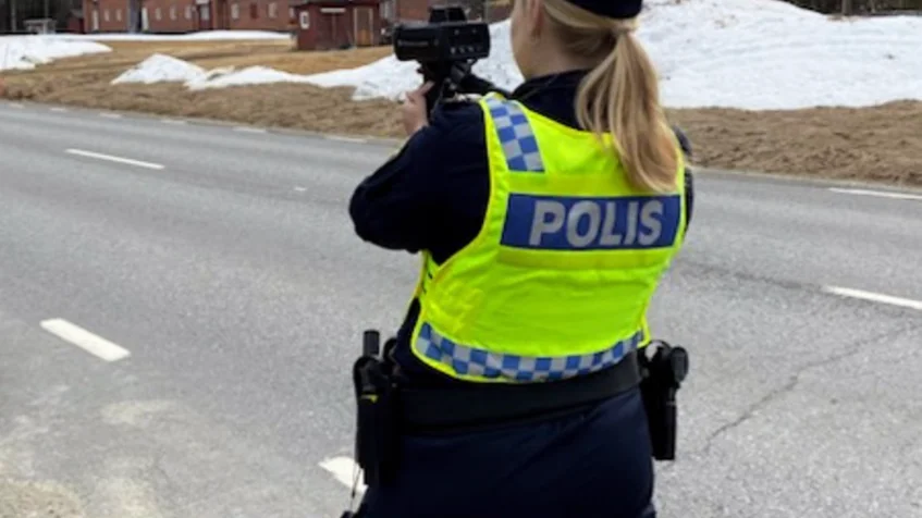 Polisen informerade på sina sociala medier om resultatet från sina kontroller. 