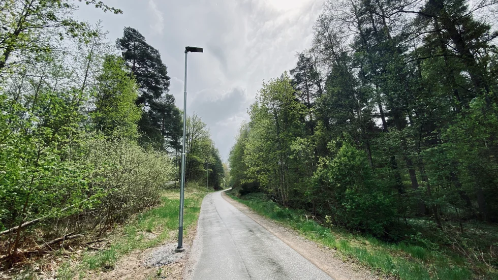 Insändarskribenten tycker att den  nya belysningen på cykelbanan mellan Eskilstuna och Ärla är onödig.