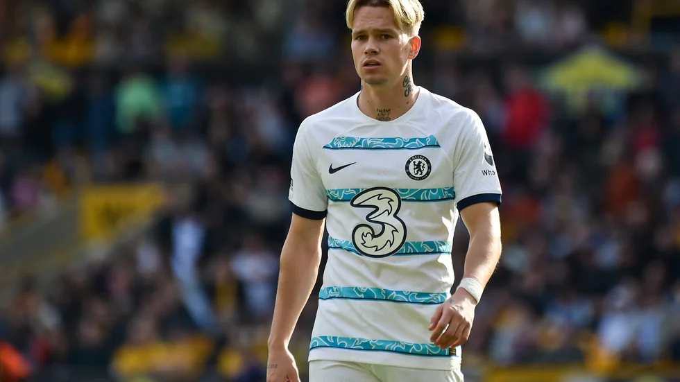 Chelsea-stjärnan Mykhailo Mudryk var inblandad i två mål när Ukraina avancerade till semifinal i U21-EM. Arkivbild.