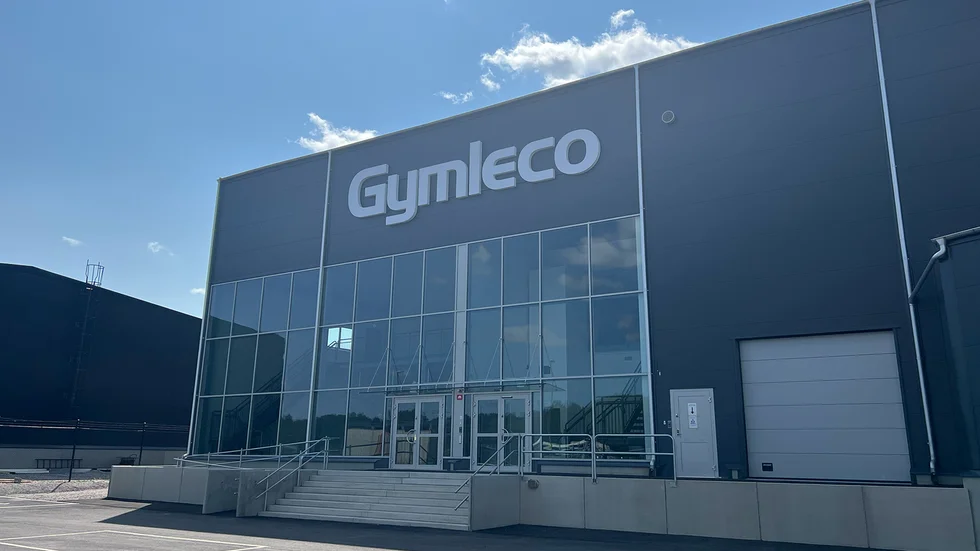 Gymlecos lager i logistikparken i Eskilstuna stod klart i slutet av 2022.