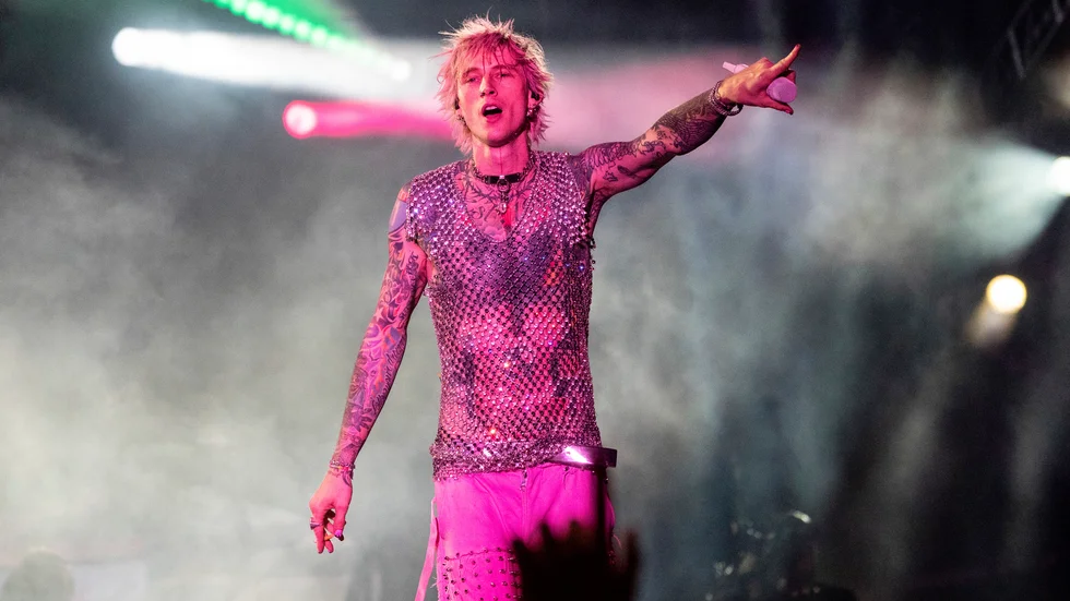 Machine Gun Kelly blir den första att spela på Gröna Lund efter olyckan. Arkivbild.