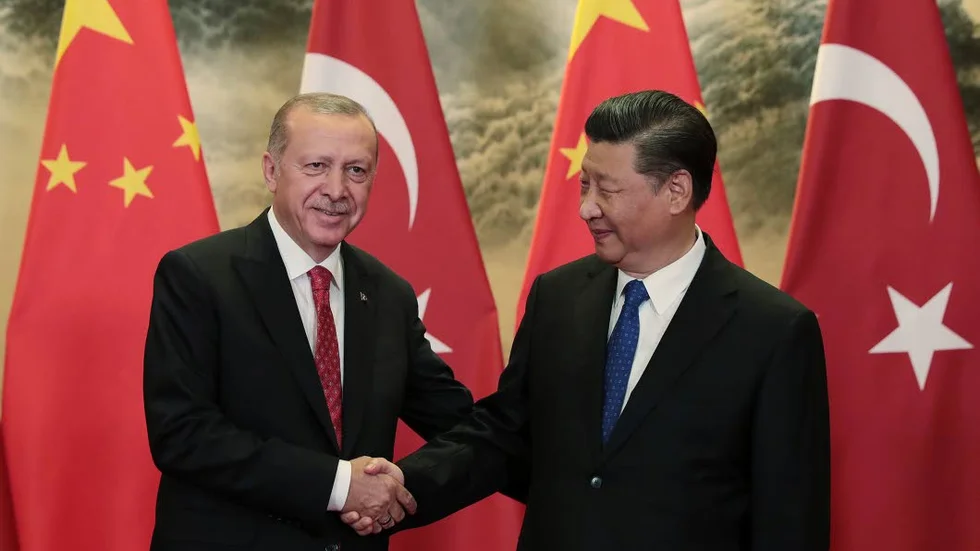 Turkiet rättar in sig i det kinesiska ledet.