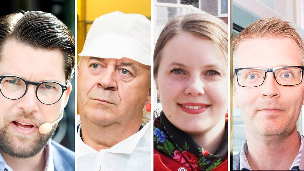 Jimmie Åkesson (SD), Sven-Erik Bucht (S), Ida Karkiainen (S) och Mattias Karlsson (M). Där har ni kandidaterna som flest norrbottningar kryssade på riksdagslistorna.