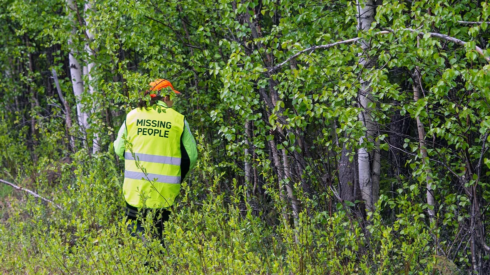Inga nya fynd gjordes när Missing People i helgen återupptog sökandet efter den 69-åriga kvinnan i skogarna kring Kirnujärvi.