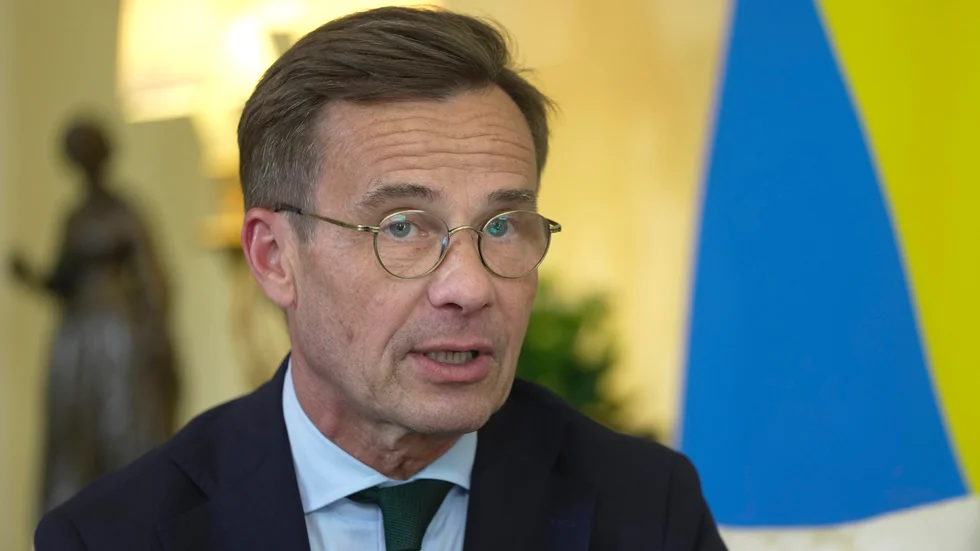 Statsminister Ulf Kristersson. Arkivbild.
