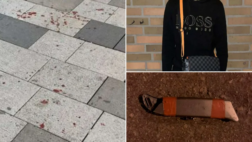Sju unga män åtalas för rån och grov misshandel efter en stökig kväll i centrala Eskilstuna förra sommaren.