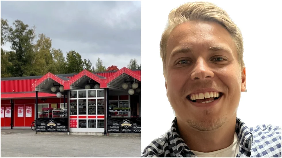 29-årige Erik Svedmark tar över som ny handlare på Ica Speceritjänst.