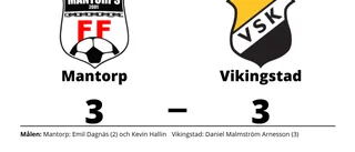 Mantorp kryssade mot Vikingstad