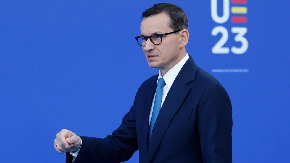 Polens premiärminister Mateusz Morawiecki är skarpt kritisk mot övriga EU-länders hållning om migrationen.