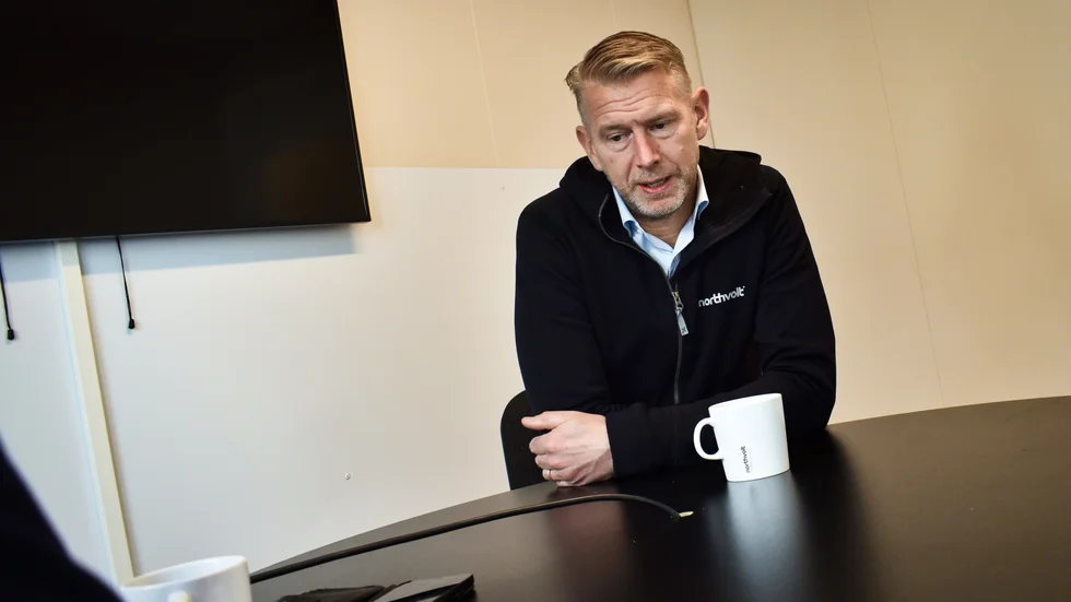 Northvolts vd Peter Carlsson. Arkivbild.