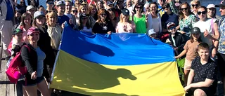 Ukrainare på uppskattat besök i skärgården