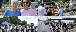 Folkfest på hantverksmarknaden i Blankaholm: "En glädjens dag"
