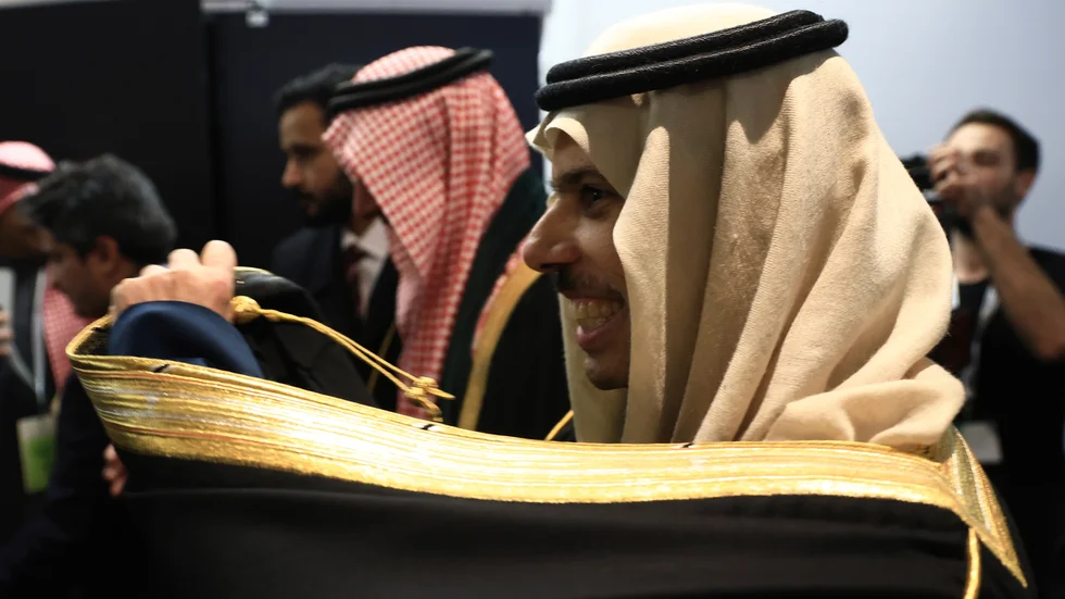 Saudiarabiens utrikesminister Faisal bin Farhan gladdes åt beskedet att 2030 års upplaga av världsutställningen arrangeras i den saudiska huvudstaden Riyad.