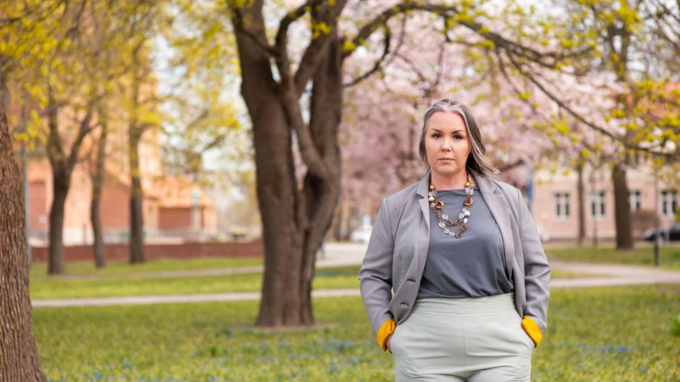 bild på Leena Kumpula ordf Centerkvinnorna Eskilstuna