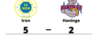 Förlustsviten bruten för Iron