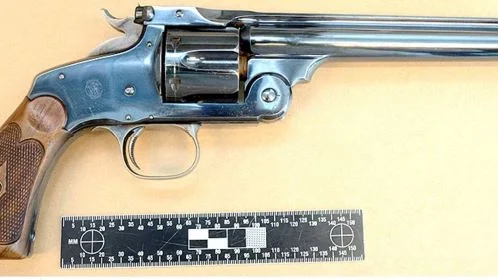 En skjutklar revolver och ammunition hittades när polisen stoppade en taxi i Uppsala. Nu åtalas en man i 20-årsåldern.