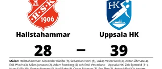Zeb Bjerneld showade när Uppsala HK vann