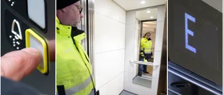 Piteåbor fastnade i hiss i timmar: "Jag fick panik"