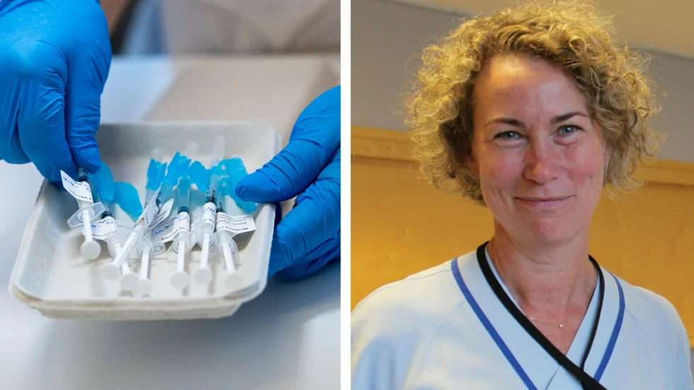 Åsa Maxeby är verksamhetschef för vaccinationskliniken i Östergötland. 