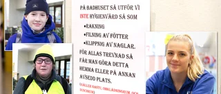 Solbergabadet sätter upp nya lappar efter klagomålen