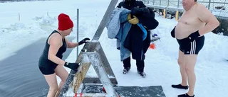 Efter monsterkyla och snöstormar: De valde älvens iskalla vatten 