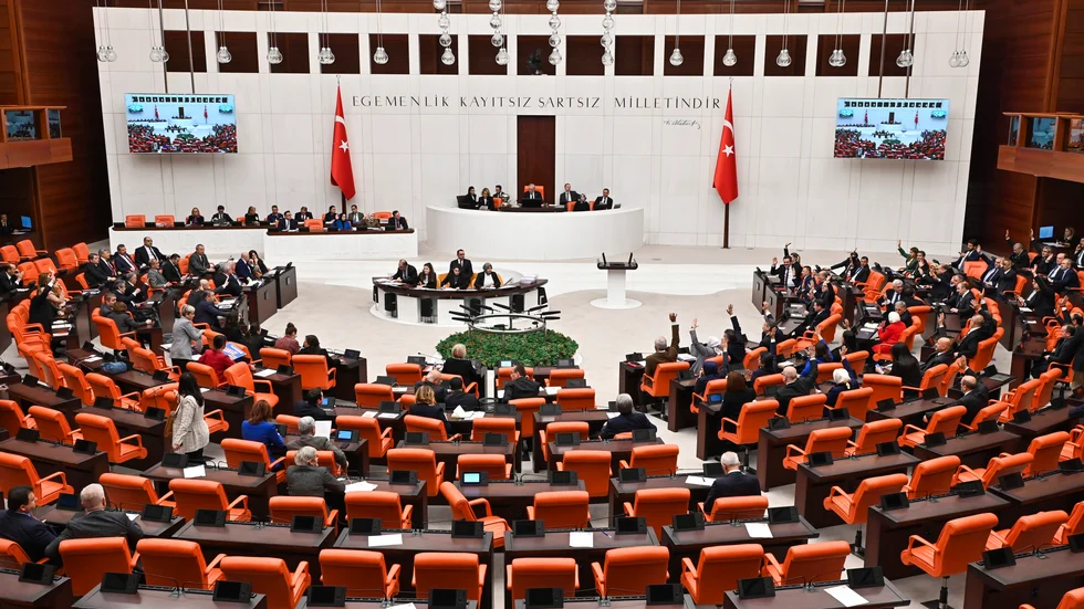 Turkiska parlamentet röstade om Sveriges Natointräde på tisdagen.
