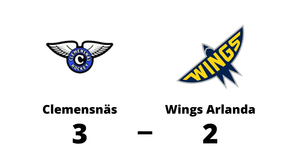 Clemensnäs HC vann mot Wings HC Arlanda
