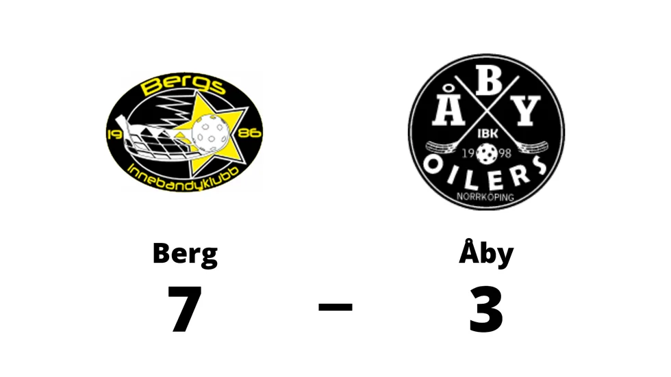Bergs IK vann mot Åby IBK
