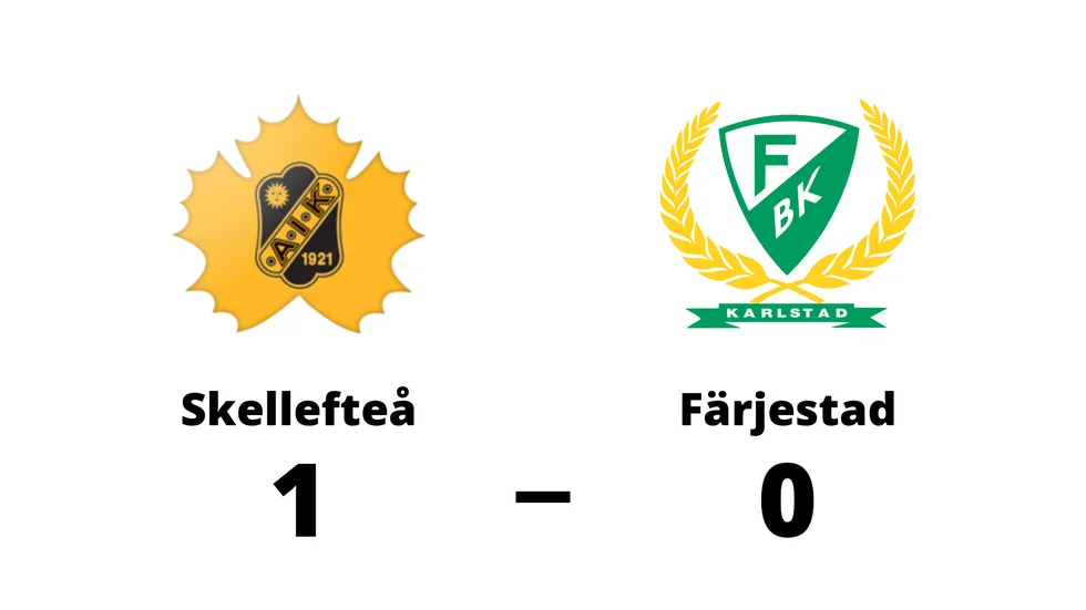Skellefteå AIK vann mot Färjestads BK