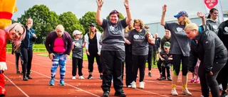 Solen sken på premiären av Funkisjoggen