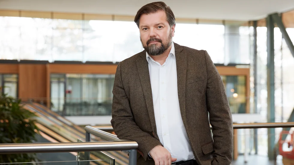 Anders Porelius, presschef Postnord.