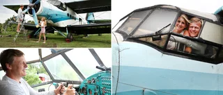 Paret ska förvandla flygplanet till boende för besökare
