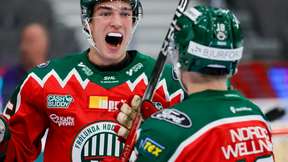 David Edstrom fixade segern i matchen mot Linköping.