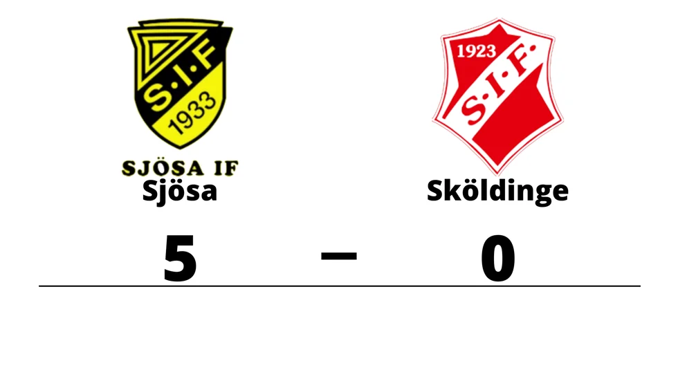 Sjösa IF vann mot Sköldinge IF