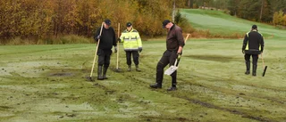 Ilskan efter vandalattacken på golfbanan • "Jäkligt tråkigt"
