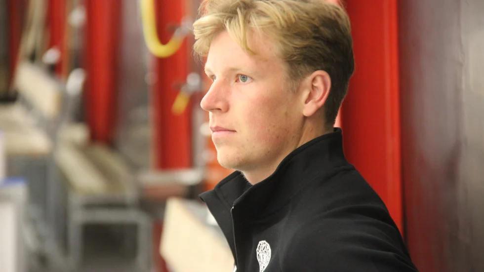 ESK-målvakten Emil Jansson plockade 25 skott mot Örnsköldsvik.