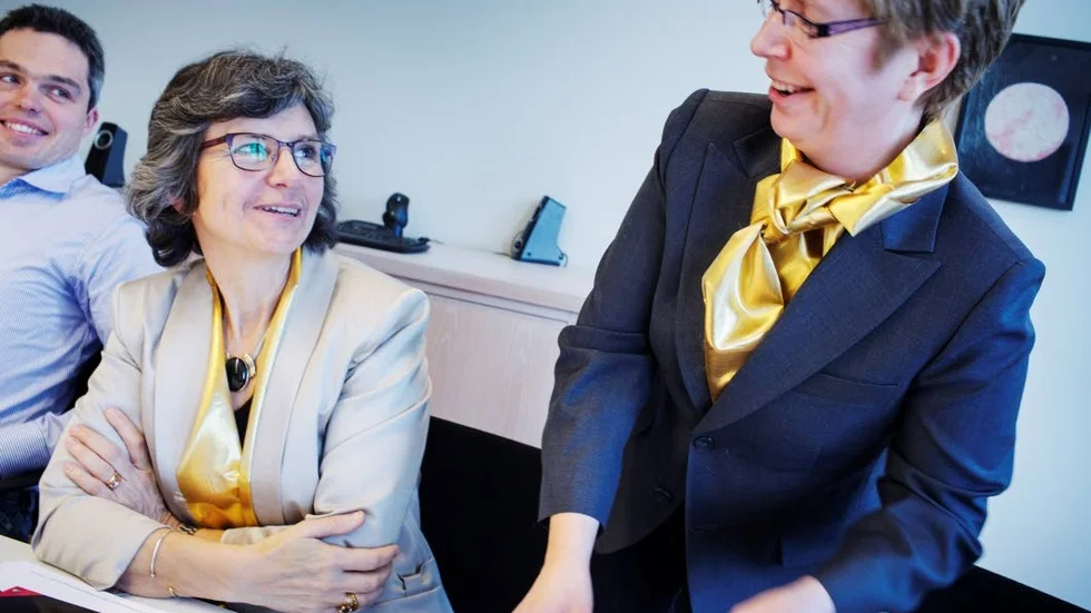Yvonne Skovshoved (höger) och Maria Dalemar.