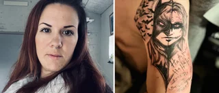 Sophia, 34, har unik företagsidé – hembesök med nål och färg
