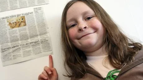 "Rör inte min skola". Och det lät politikerna också bli när Elvira Sigrén hade skrivit sin insändare.