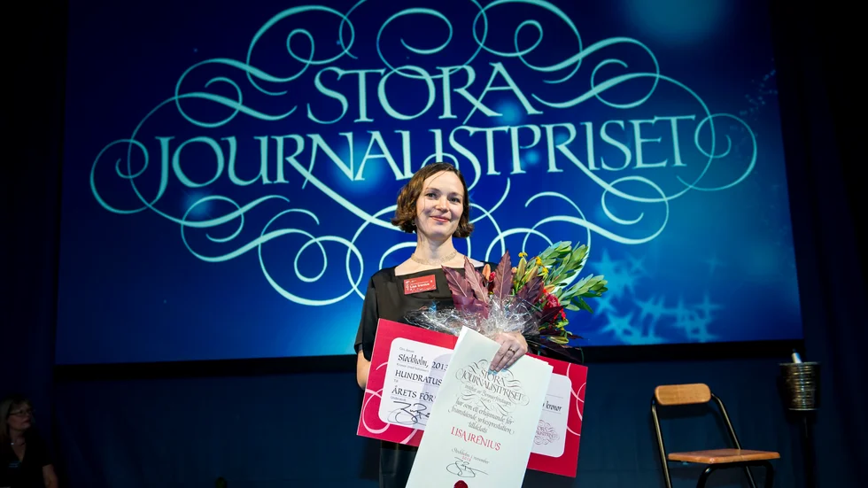 Lisa Irenius fick Stora journalistpriset redan 2013, då som chef för UNT:s kulturredaktion.