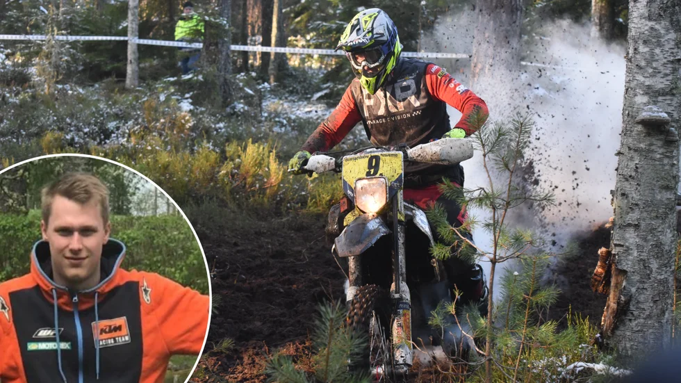 Vimmerbyföraren Didrik Gustafsson gjorde en kanontävling i årets kåsa, men han var samtidigt osäker till start då han när som helst ska bli pappa. 