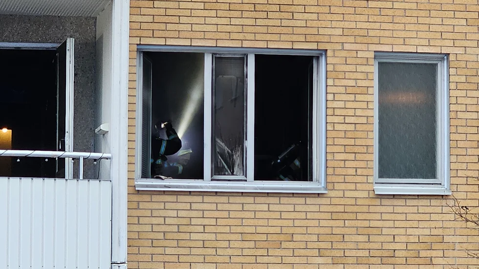 Rökdykare på plats i köket.