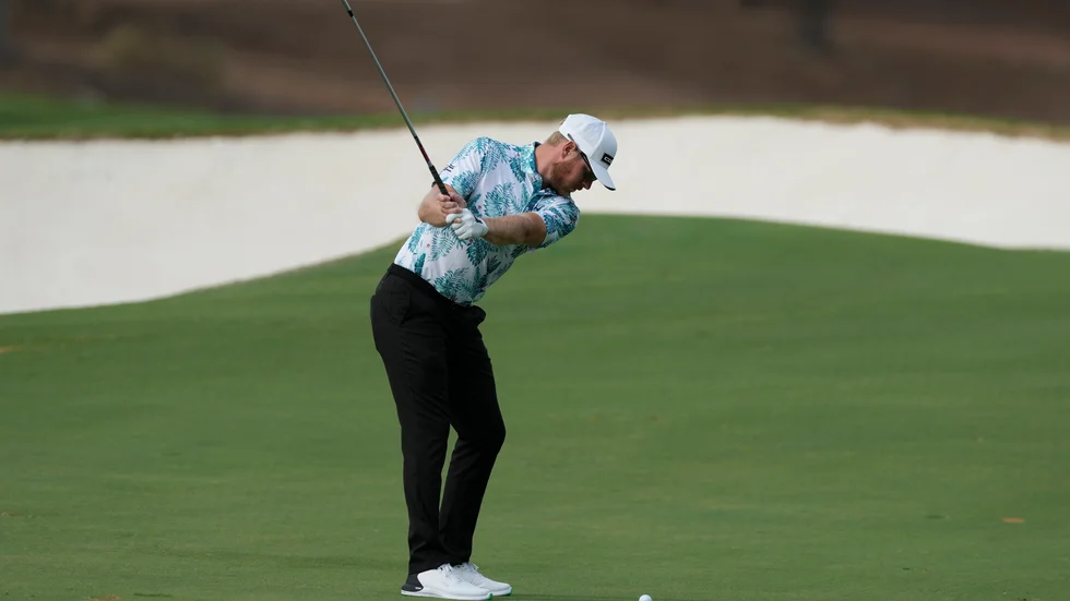 Jens Dantorp är med i tätstriden efter första dagens spel av Europatourfinalen i Dubai.
